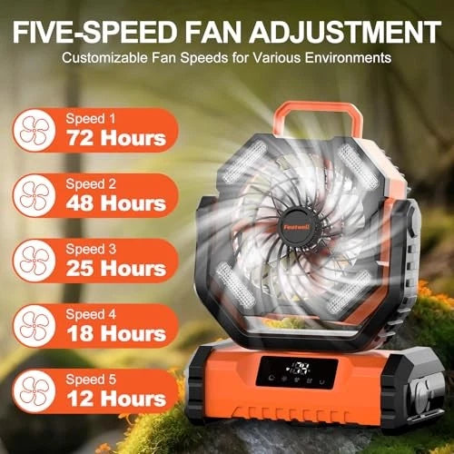 Ventilador Portátil Recargable