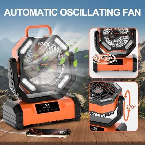 Ventilador Portátil Recargable