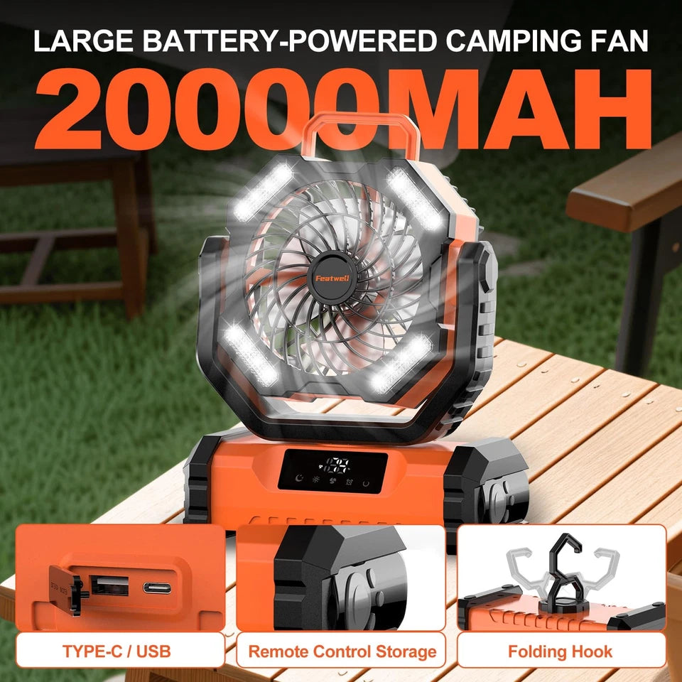Ventilador Portátil Recargable