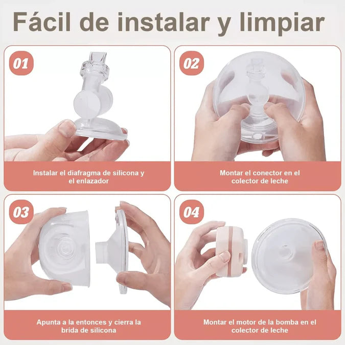 Extractor De Leche Eléctrico Portátil Manos Libres